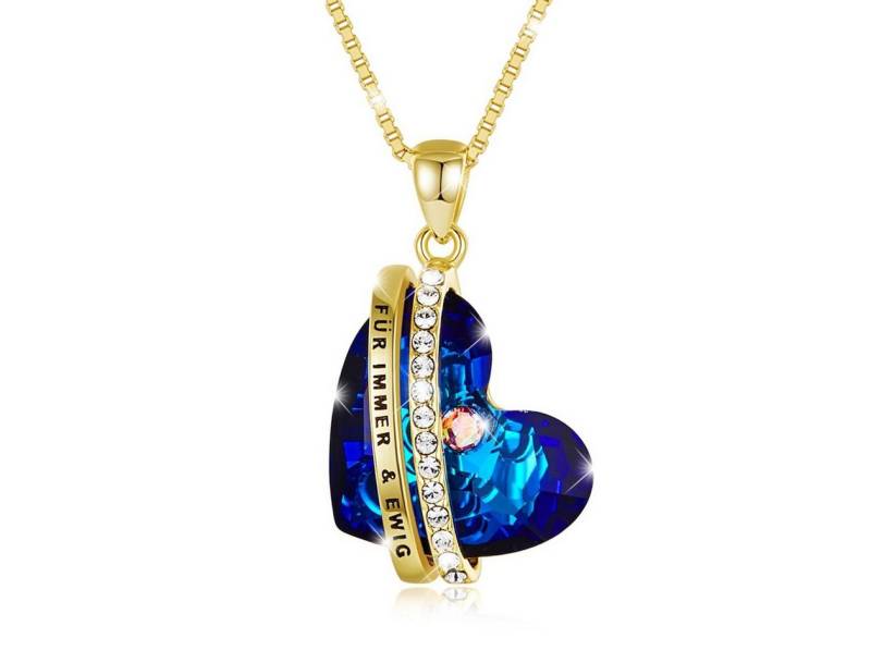 PAVELS Kette mit Anhänger Halskette Immer & Ewig, Einzigartige Herzkette für einen geliebten Menschen von PAVELS