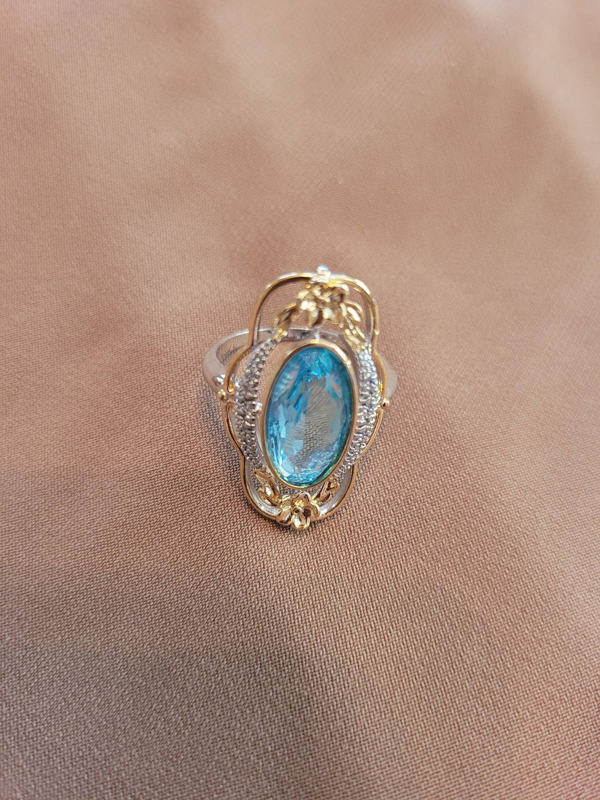 Aquamarin Ring von PAVIABoutique