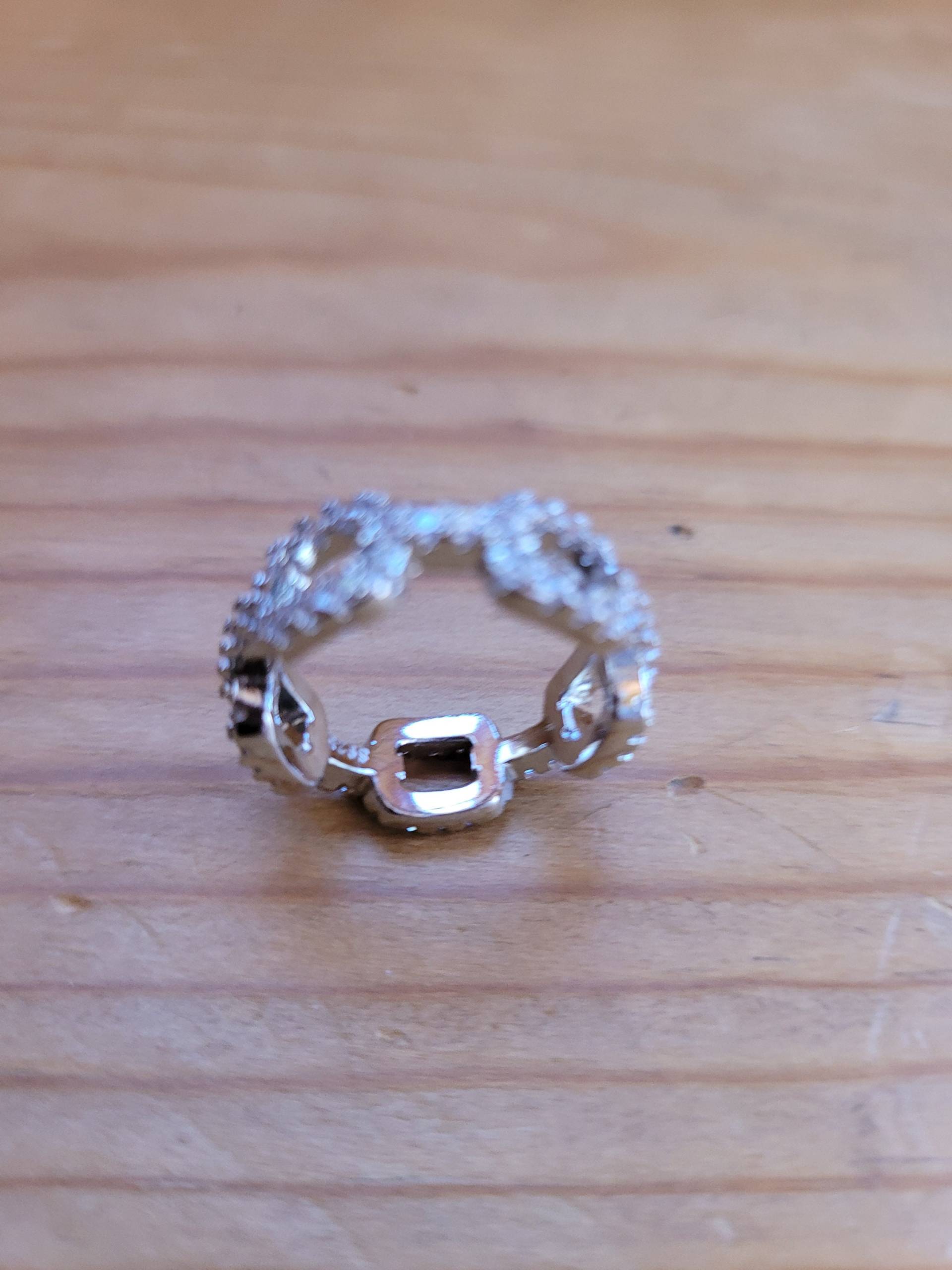 Kettenglied Ring von PAVIABoutique