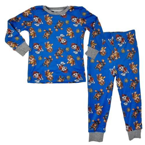 Divine Fleece Twosie, Chase Marshall Rubble Pyjama 18-5 Jahre, blau, 104 von PAW PATROL