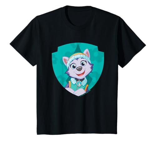 Kinder PAW Patrol Everest Big Chest Shield Emblem T-Shirt von PAW Patrol