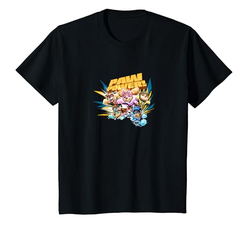 Kinder PAW Patrol: The Mighty Movie Paw Power Group Shot Logo T-Shirt von PAW Patrol