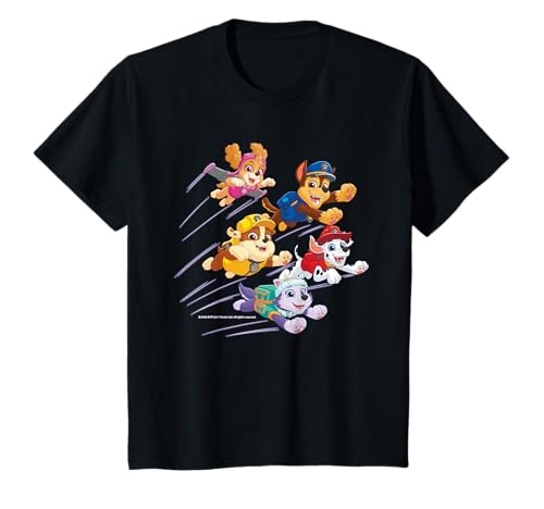 Kinder Paw Patrol Chase Skye Rubble Marshall Everest Rescue Geschenke T-Shirt von PAW PATROL