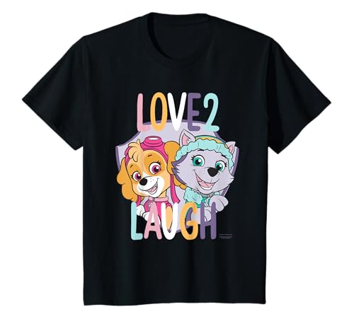 Kinder Paw Patrol - Everest Skye Love 2 Laugh T-Shirt von PAW PATROL