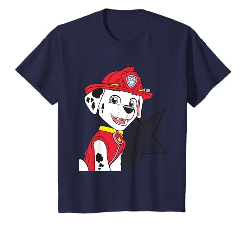 Kinder Paw Patrol Marshall Star Fire Pup Abenteuer-Heldenausrüstung T-Shirt von PAW PATROL