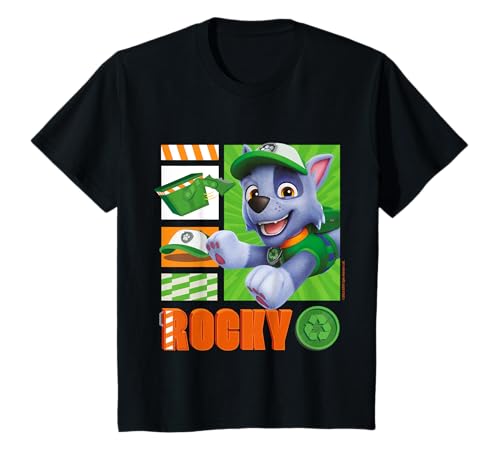 Kinder Paw Patrol - Rocky grün/orange T-Shirt Kinder Paw Patrol - Rocky grün/orange T-Shirt von PAW PATROL