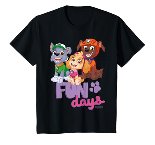 Kinder Paw Patrol - Skye Rocky Zuma Fun days T-Shirt von PAW PATROL