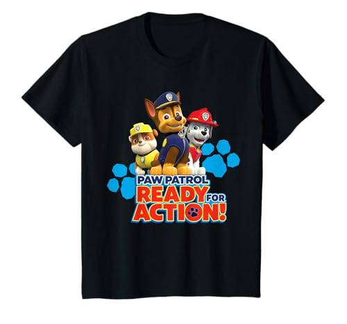 Kinder bereit für Action Abenteuerlustige Welpen im Einsatz T-Shirt von PAW PATROL