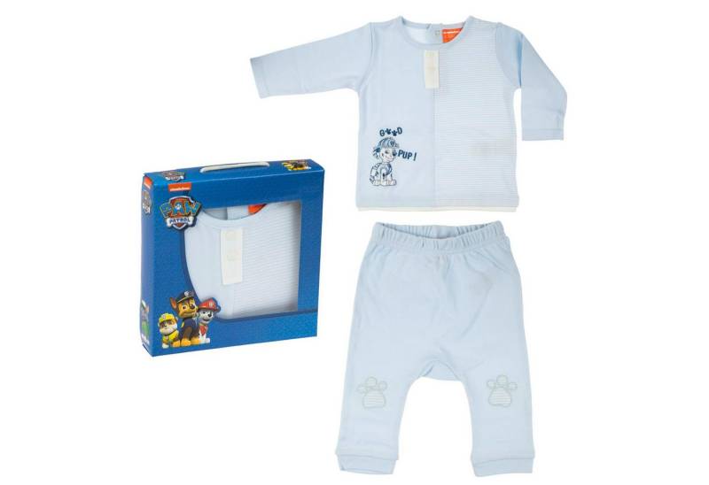 PAW PATROL 2-in-1-Langarmshirt Paw Patrol 2 teiliger Baby Anzug Weiches Baumwoll Set für Babys von PAW PATROL