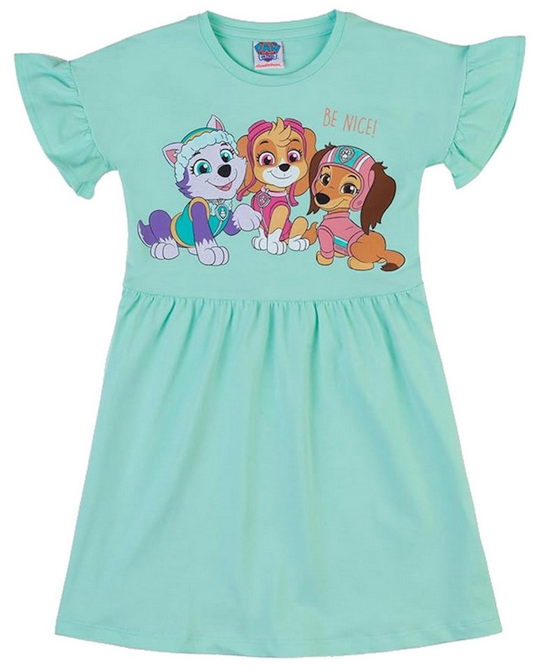 PAW PATROL A-Linien-Kleid Paw Patrol Mädchen Skye Sommer Kleid brook green (1-tlg) von PAW PATROL