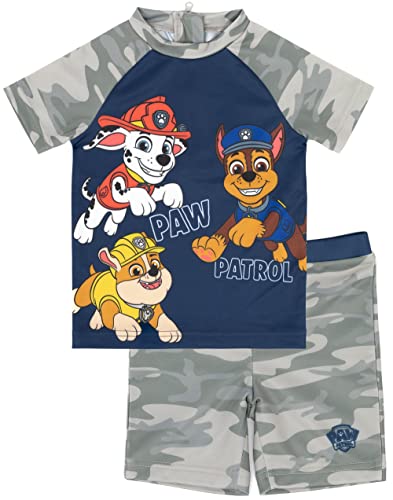 PAW PATROL Badeanzug Jungen Kleinkinder 2 Stück T-Shirt Shorts Schwimmset 3-4 Jahre von PAW PATROL