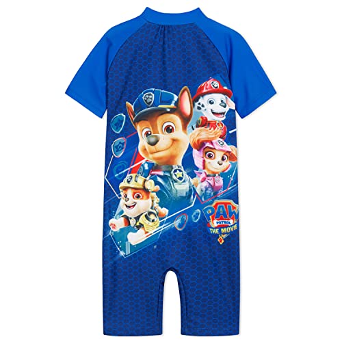 PAW PATROL Badeanzug Kinder Jungen, Schwimmanzug Jungen Badeanzug (4-5 Jahre, Navy) von PAW PATROL