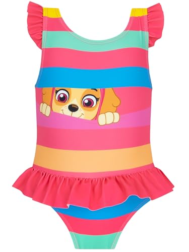 PAW PATROL Badeanzug Skye Badeanzüge Für Mädchen | Mädchen Schwimmanzug | Rosa 110 von PAW PATROL