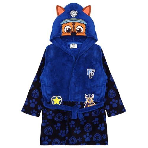 PAW PATROL Bademantel Morgenmantel (DE/NL/SE/PL, Numerisch, 104, Regular, Blau 5) von PAW PATROL