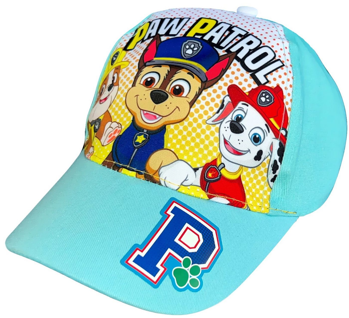 PAW PATROL Baseball Cap PAWPATROL Jungen Basecap Schirmmütze blau + türkis von PAW PATROL