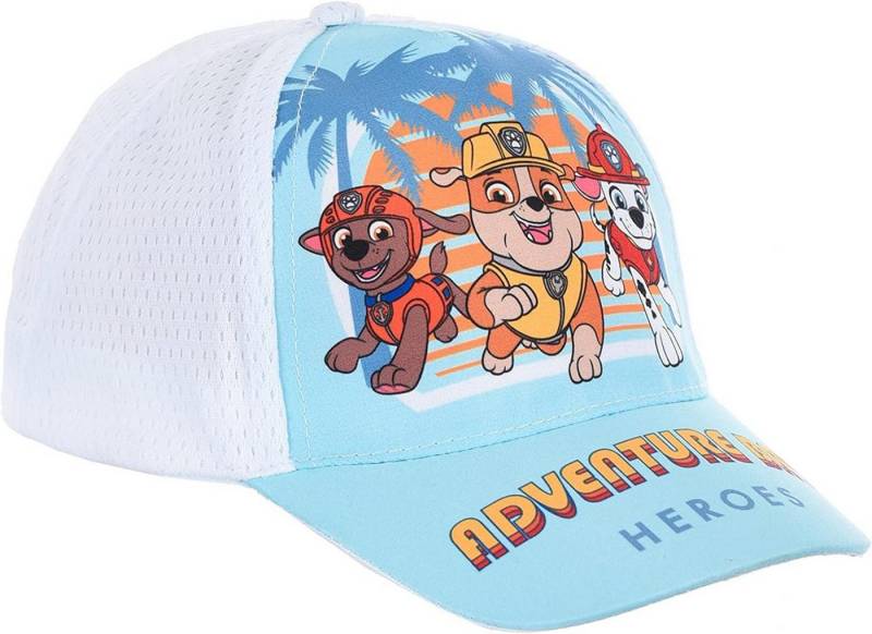 PAW PATROL Baseball Cap Paw Patrol Baseball-Cap Mütze Kappe Farbe: Weiß Größe:54 von PAW PATROL