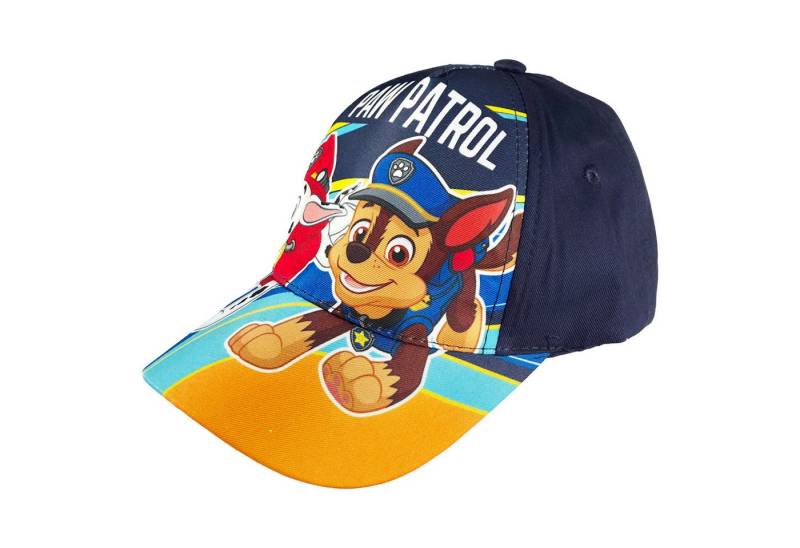 PAW PATROL Baseball Cap Paw Patrol Chase Marshall Kinder Basecap Baseball Kappe Gr. 52 bis 54 von PAW PATROL
