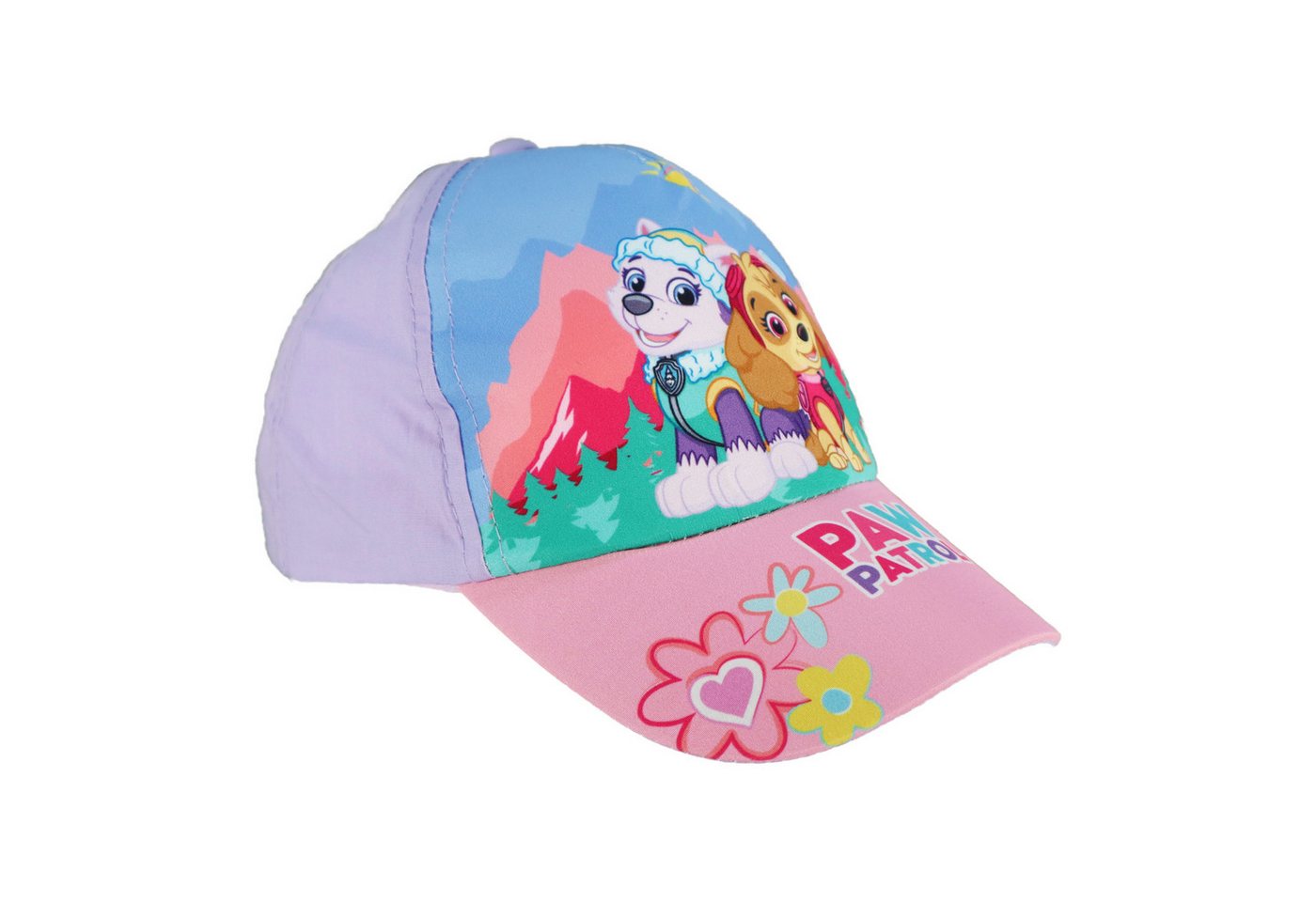 PAW PATROL Baseball Cap Paw Patrol Skye Everest Mädchen Kinder Basecap Baseball Kappe 51-53 von PAW PATROL