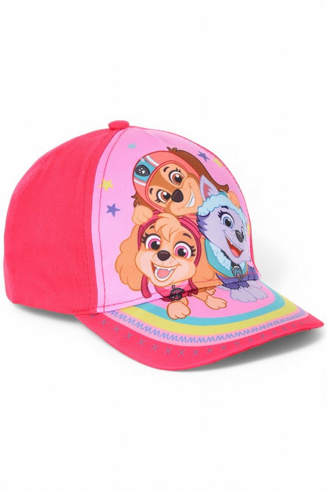 PAW PATROL Baseball Cap Skye, Everest & Liberty Mädchen Sommerkappe Größe 52-54 cm von PAW PATROL
