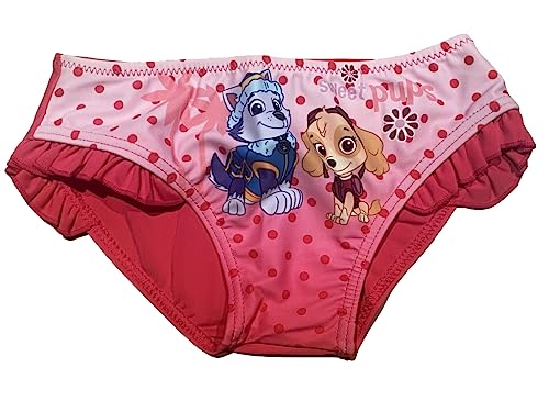 PAW PATROL Bikinihose Badehose für Mädchen (as3, Age, 3_Years, Fushia) von PAW PATROL