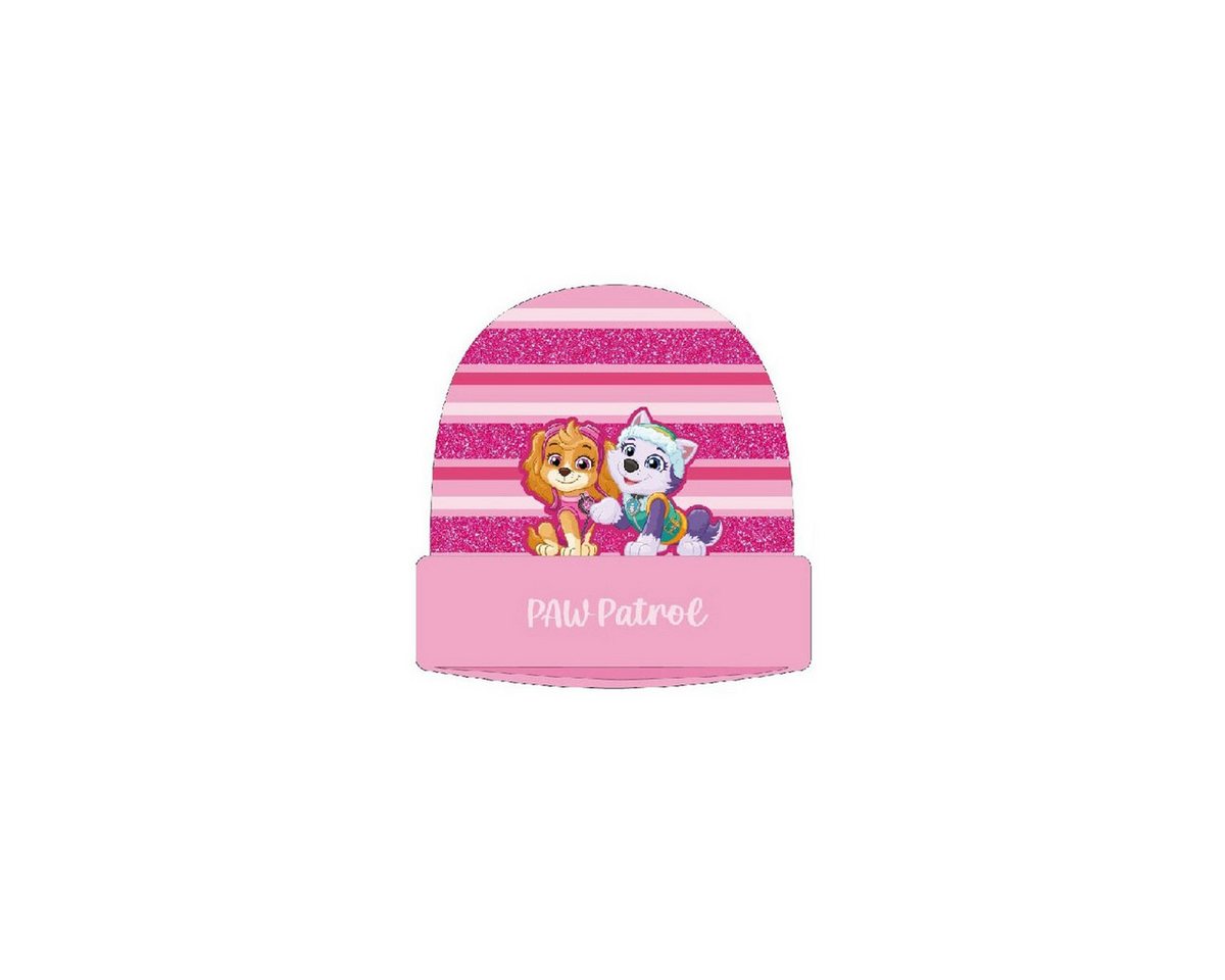 PAW PATROL Bommelmütze Paw Patrol Cute Besties Kinder Mütze Winter rosa von PAW PATROL