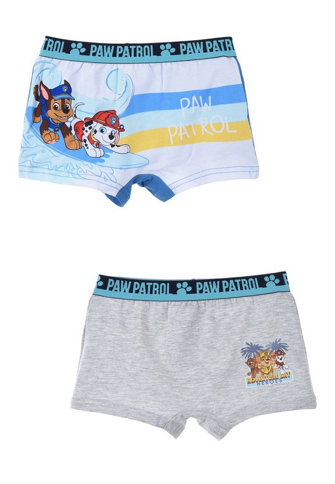 PAW PATROL Boxershorts Chase Marshall Rubble Kinder Jungen Unterhosen Pants (2-St) von PAW PATROL