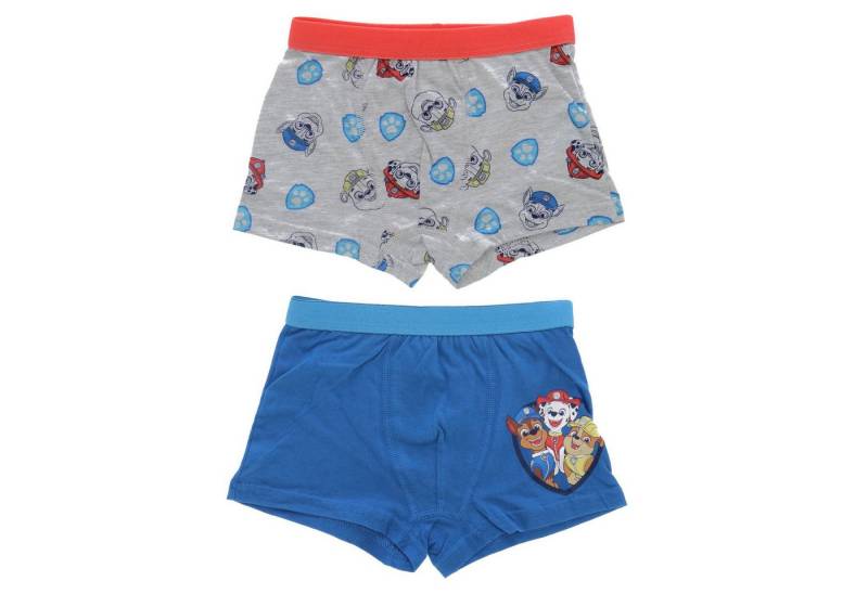 PAW PATROL Boxershorts Paw Patrol Boxershort Set für Jungen – 2er Pack Komfort 100% Baumwolle von PAW PATROL