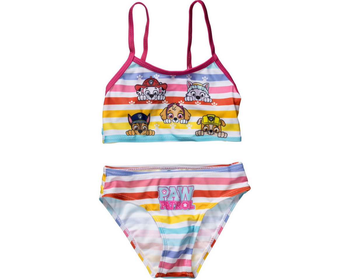 PAW PATROL Bustier-Bikini Paw Patrol Mädchen (2-St) Mädchen Bikini, Bustier Bikini, Bikiniset, Tankini, Badebekleidung von PAW PATROL