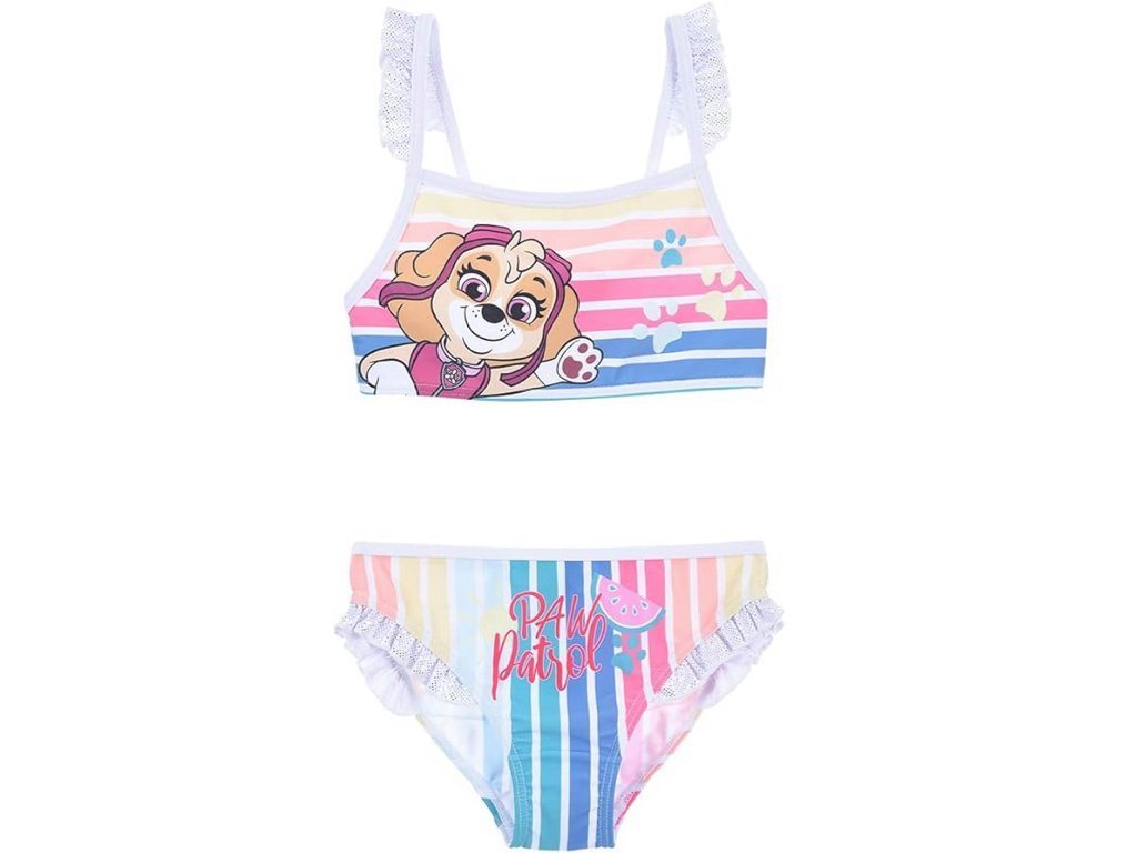 PAW PATROL Bustier-Bikini Skye gestreift von PAW PATROL