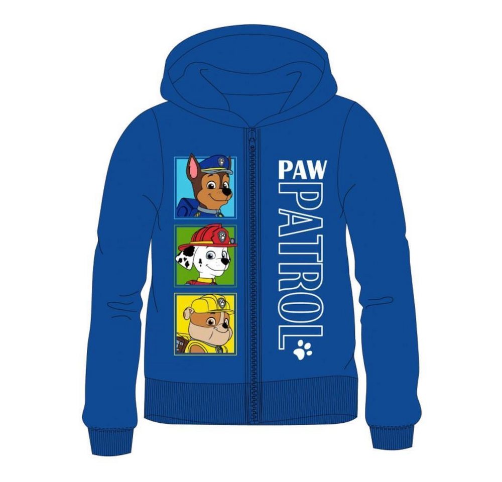 PAW PATROL Collegejacke PAW Patrol Leichte Sommerjacke für Jungen mit Marshall, Chase, Rubble von PAW PATROL