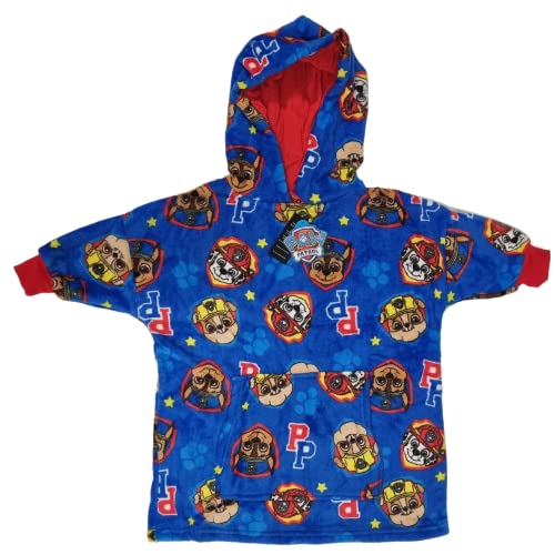 PAW PATROL - Decke Hoodie Kinder Fleece Übergröße Kapuzenpullover Kinder - 2-3 Jahre: 98cm von PAW PATROL