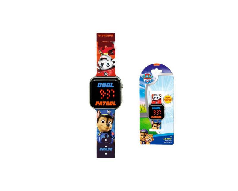 PAW PATROL Digitaluhr Paw Patrol digitale LED-Uhr Kinderuhr mit Leuchtziffern, (1-tlg) von PAW PATROL