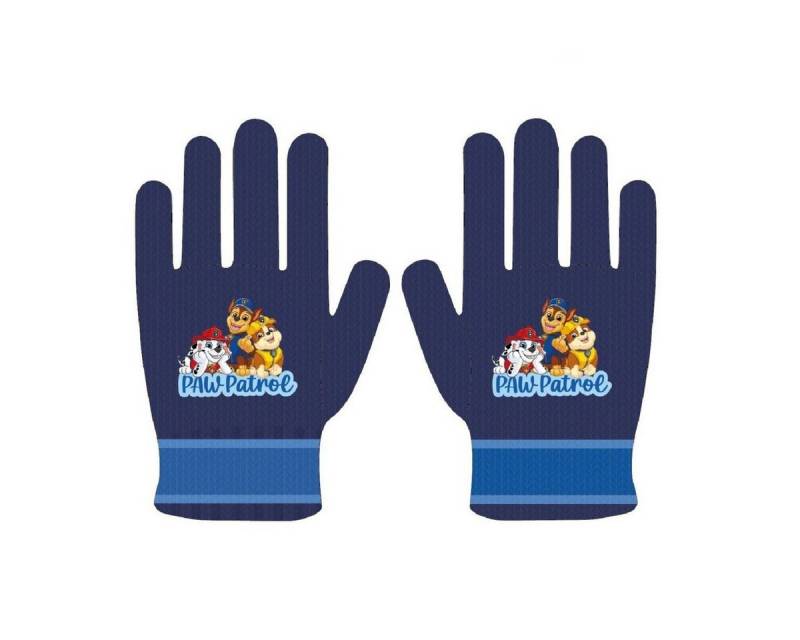 PAW PATROL Fleecehandschuhe Paw Patrol Team Kinderhandschuhe Winter blau von PAW PATROL