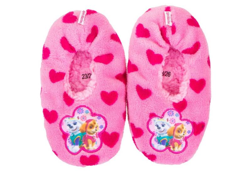 PAW PATROL Hausschuhe mit Antirutsch – Komfortable Pantoffeln für Kinder Plüsch Hausschuhe von PAW PATROL