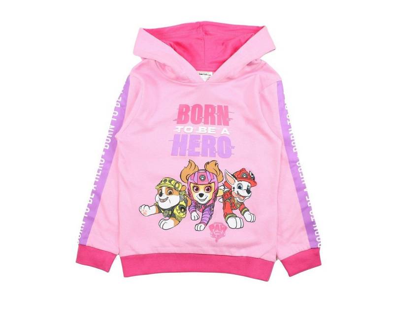 PAW PATROL Hoodie Paw Patrol Mädchen Kapuzensweatshirt Pullover Hoodie 3/4 4/5 Jahre Mädchen Sweatshirt von PAW PATROL
