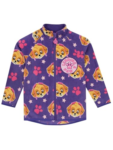 PAW PATROL Jacke | Skye Kinderjacke | Sweatjacke Mädchen Lila 92 von PAW PATROL