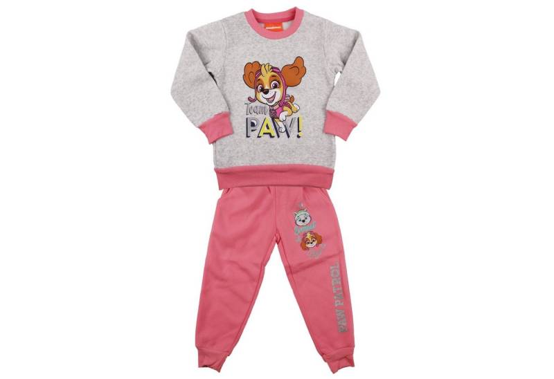 PAW PATROL Jogginganzug Paw Patrol Skye Mädchen Kinder Set Hose plus Pullover, Gr. 92 bis 128 von PAW PATROL