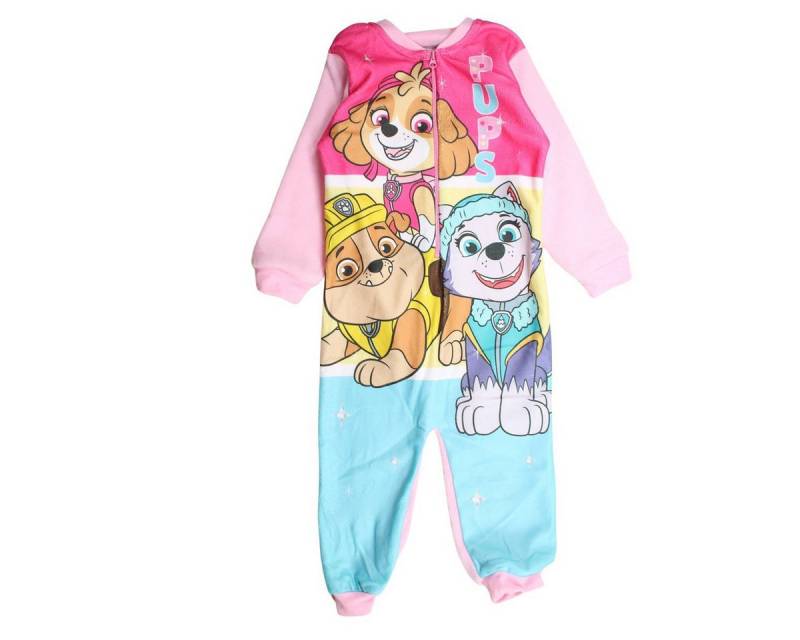 PAW PATROL Jumpsuit Paw Patrol Mädchen Jumpsuit Onesie Strampelanzug 2 3 5 6 7 8 Jahre von PAW PATROL