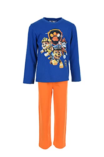 PAW PATROL Jungen Schlafanzug Pyjama (Blau 2, 104) von PAW PATROL