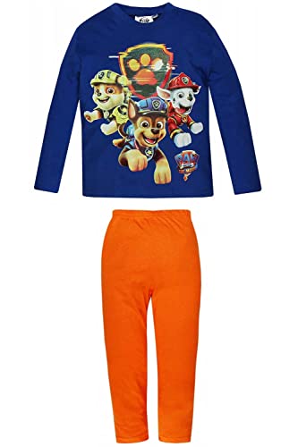 PAW PATROL Jungen Schlafanzug Pyjama (Blau 2, 116) von PAW PATROL