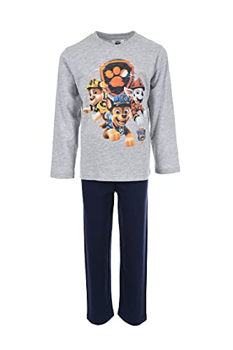 PAW PATROL Jungen Schlafanzug Pyjama (Grau 2, 98) von PAW PATROL