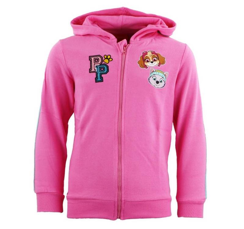 PAW PATROL Kapuzenpullover Paw Patrol Everest Skye Kinder Kapuzen Jacke Gr. 98 bis 128, 100% Baumwolle von PAW PATROL