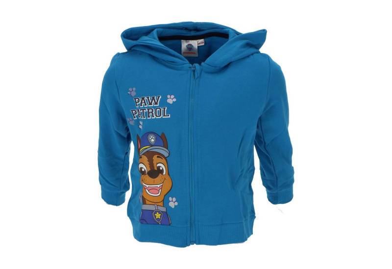 PAW PATROL Kapuzensweatjacke Kinder Sweatjacke aus weicher Baumwolle Hält an kühlen Tagen warm von PAW PATROL