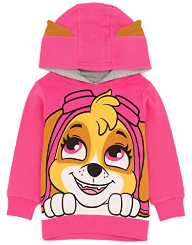 PAW PATROL Kids Hoodie Chase Marshall Skye Everest ODER Rubble 3D Ohren Pullover 4-5 Jahre von PAW PATROL