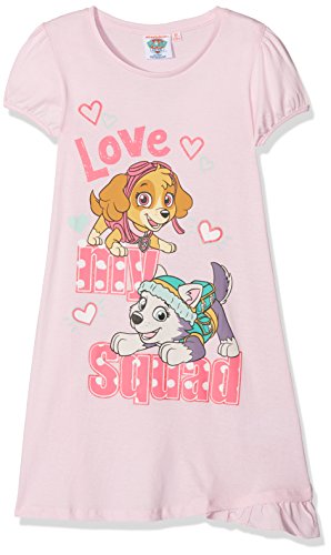 PAW PATROL Kinder Mädchen Nachthemd Kurzarm Gr.92-128 Schlafanzug Pyjama neu!, Farbe:rosa, Größe:92 von PAW PATROL