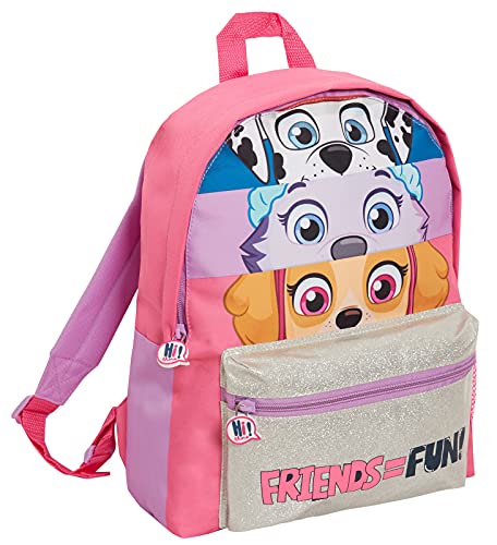 PAW PATROL Kinder Rucksack für Mädchen, Skye Everest Welpen-Team-Reiserucksack, Kindergarten-Lunchpaket, Rosa, Einheitsgröße von PAW PATROL