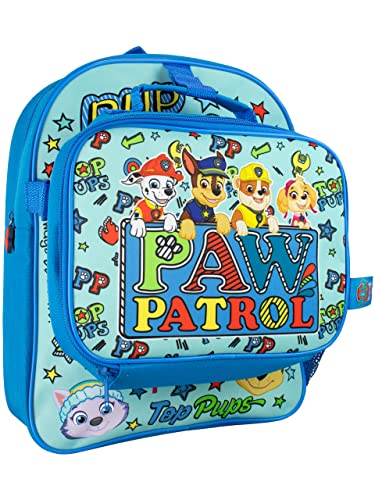 PAW PATROL Kinder Rucksack- und Lunchbag-Set Blau von PAW PATROL