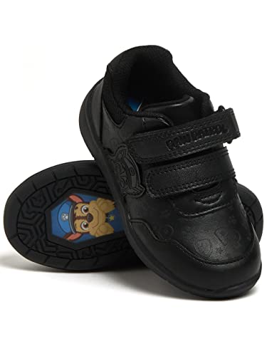 PAW PATROL Schuhe Jungen | Chase Turnschuhe Jungen | Chase Schulschuhe | Sneaker Kinder | Schwarz 27 von PAW PATROL