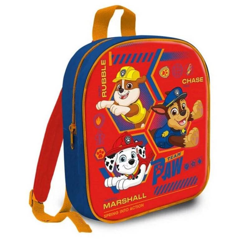 PAW PATROL Kinderrucksack Hunde Motiv Rucksack Kindergarten Tagesmutter Kinder Tasche 29cm von PAW PATROL