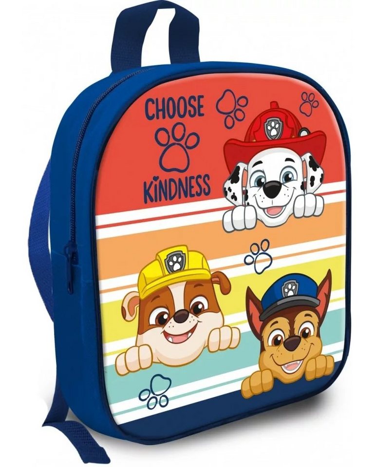 PAW PATROL Kinderrucksack Kinder Rucksack Paw Patrol Jungen Blau Kindergarten Tasche 29cm von PAW PATROL